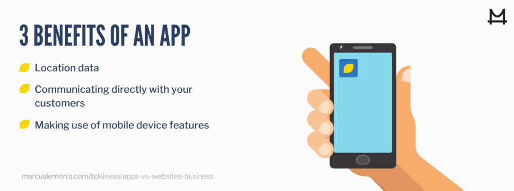 Three benefits of having an app for your business