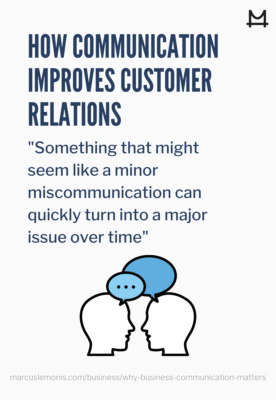 Understanding how communication improves customer relations