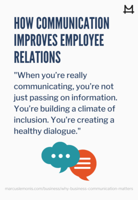 Understanding how communication improves employee relations