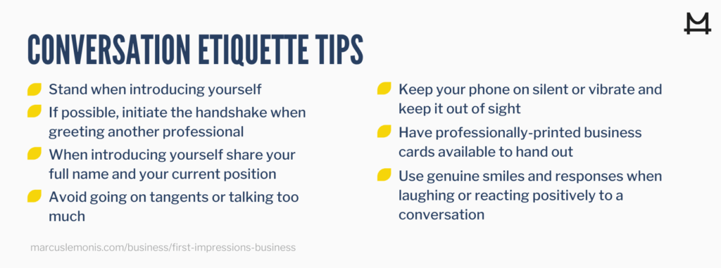 Tips on proper conversation etiquette