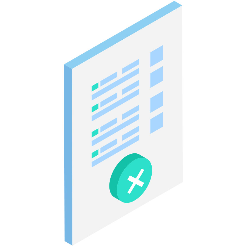 Animated contract on a smartphone, with a pen signing a shield above.