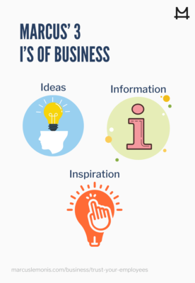 Trusting Your Employees through ideas, information, and inspiration