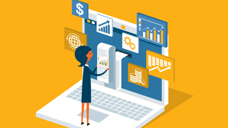 Manager using inventory planning to success in business