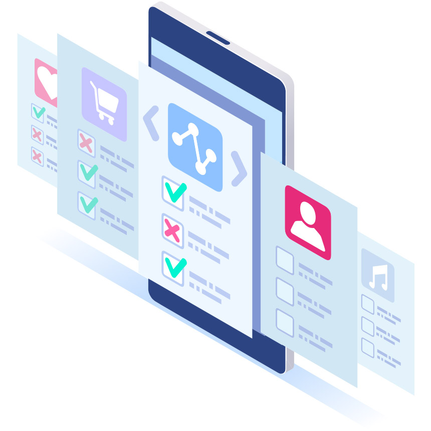 Online reviews from customers on third-party providers
