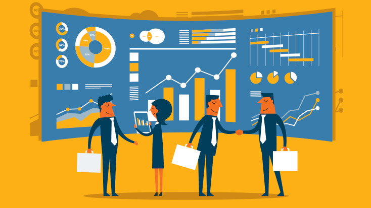 People networking to find business opportunities