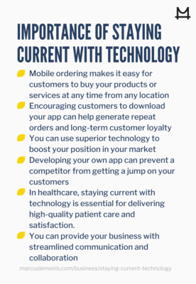Reasons why it is important to stay current with technology