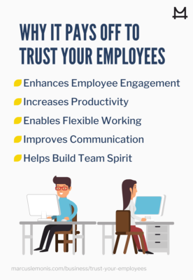 Reasons why it pays off to trust your employees