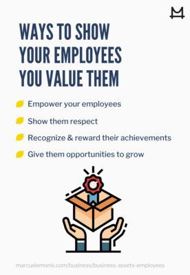 Four different ways to show your employees that you value them