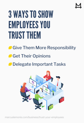 Various ways to show employees that you trust them