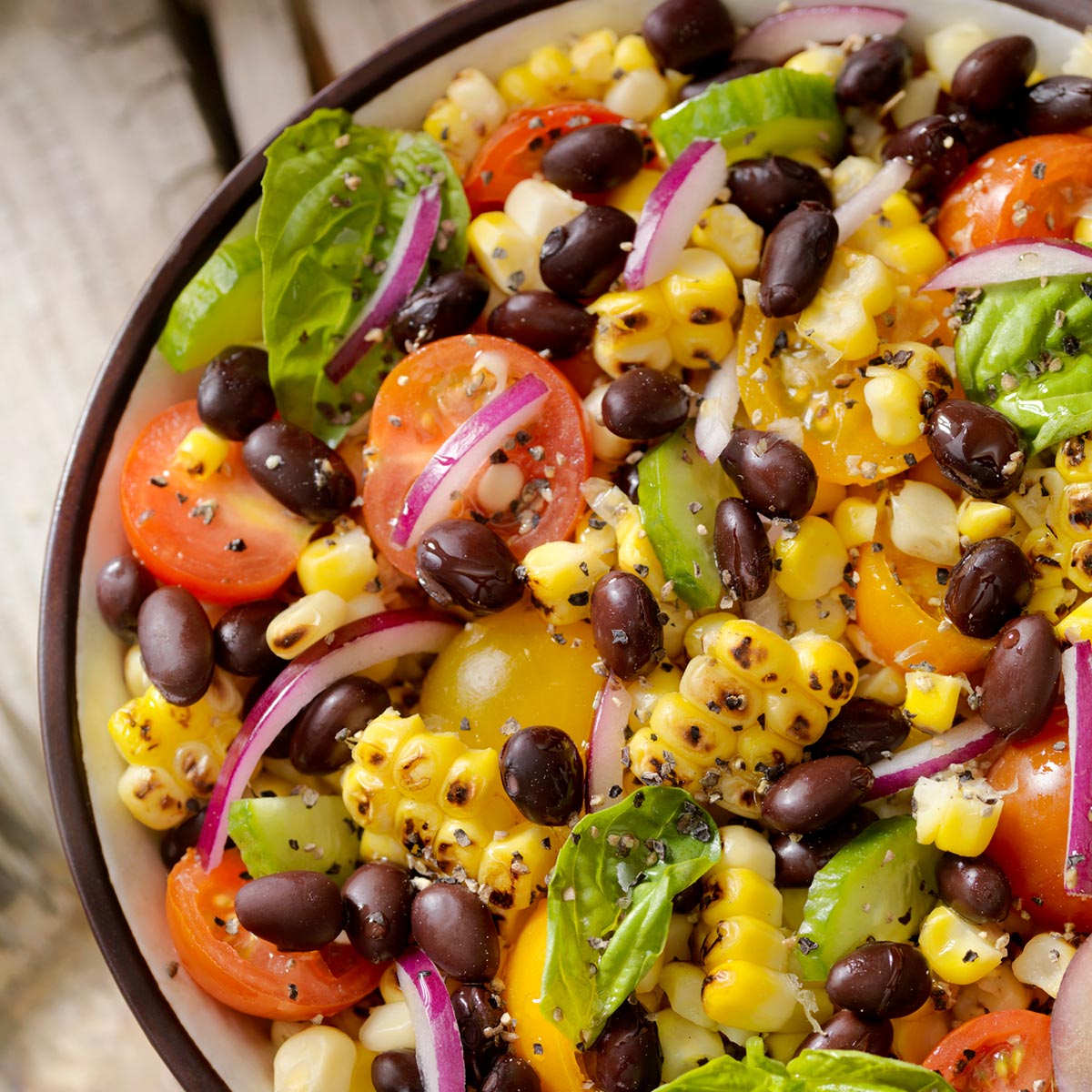 image of black bean and corn salad
