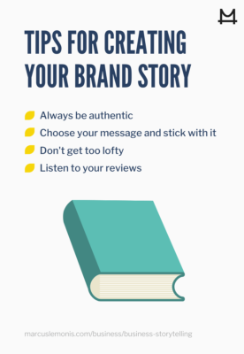 Tips for brand storytelling.
