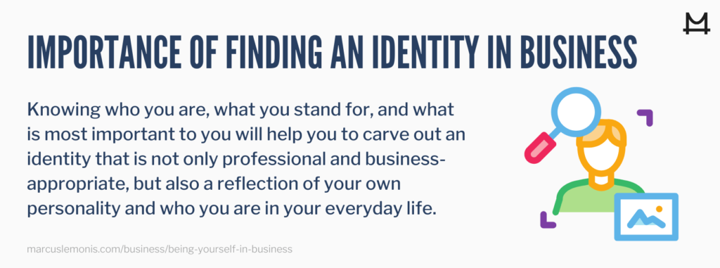 List of ways to find an identity in business