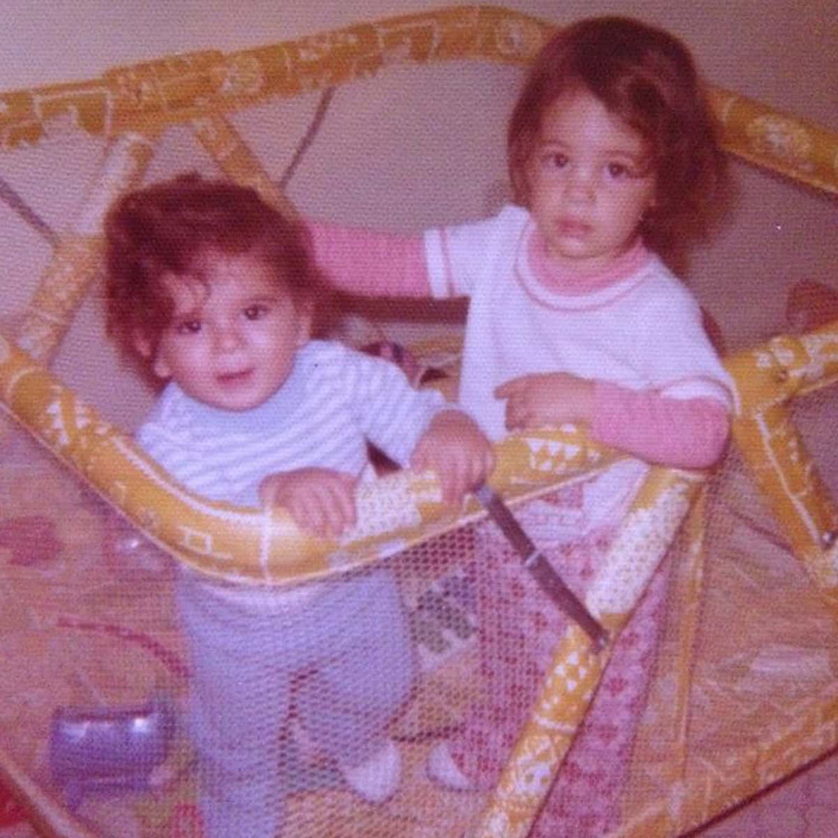 Image of Marcus Lemonis as a baby.