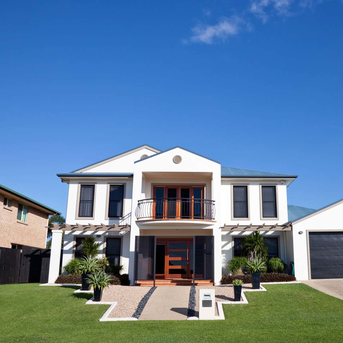 Newly designed home that has great curb appeal