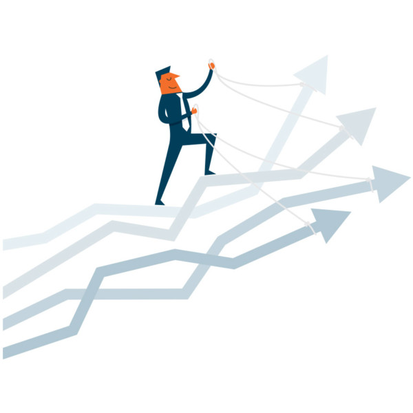Image of someone riding on top of arrows.