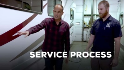 RV service process video
