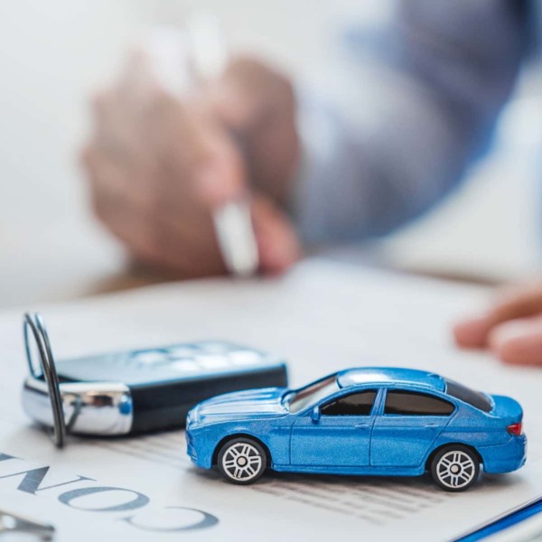 Image of a tiny toy car.
