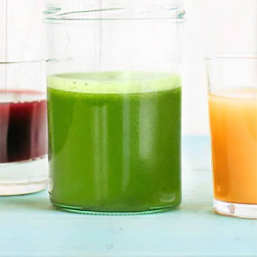 image showing various glasses of juice