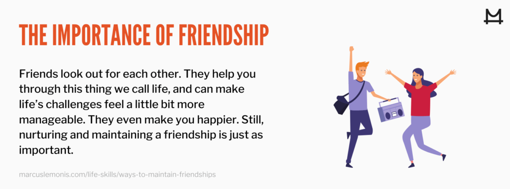 Defining the importance of friendship
