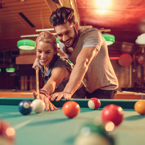first date in billiards room