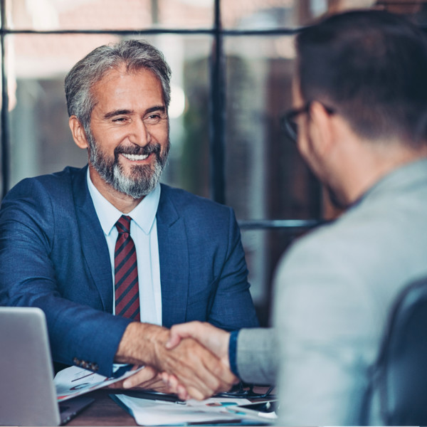 person managing debt with the help of a creditor