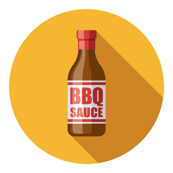 graphic of a bbq sauce that received a new product launch strategy