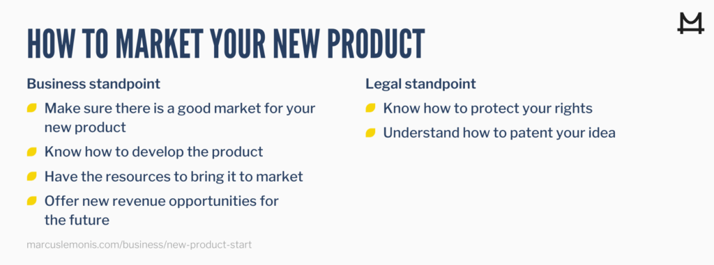 difference between business and legal issues regarding developing a product